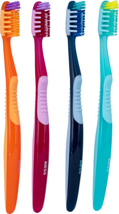 Escovas Dentais Kess Care Média Pack C/4 Belliz