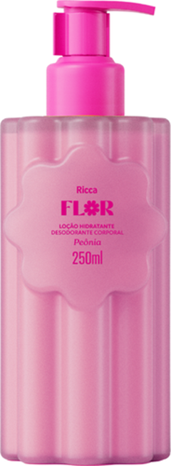 Hidratante Corporal Deo Ricca Flor Peônia 250ml Belliz