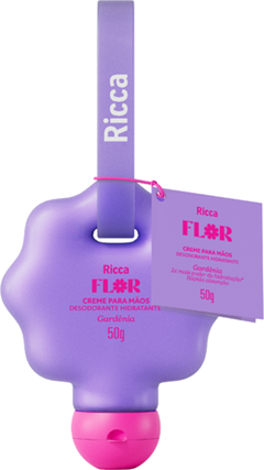 Hidratante Corporal Ricca Mãos Flor Gardênia 50ml Belliz