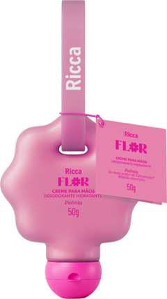 Hidratante Corporal Ricca Mãos Flor Peônia 50ml Belliz