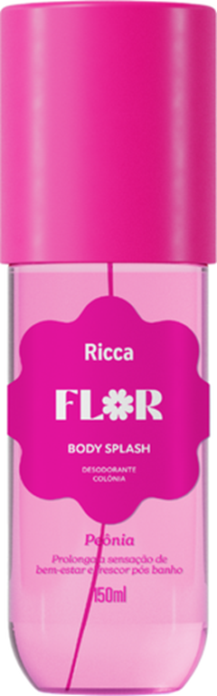 Body Splash Ricca Flor Peônia 150ml Belliz