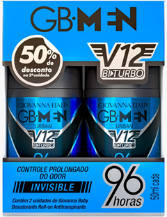 Kit Giovanna Baby Urban Desodorante Roll On Promopack C/2 50ml