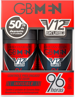 Kit Giovanna Baby Power Desodorante Roll On Promopack C/2 50ml