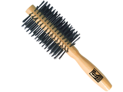 Escova Para Cabelo Marco Boni Madeira Com Cerda Nylon