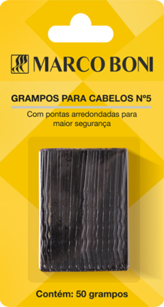Grampo Marco Boni N5 Preto Com 50