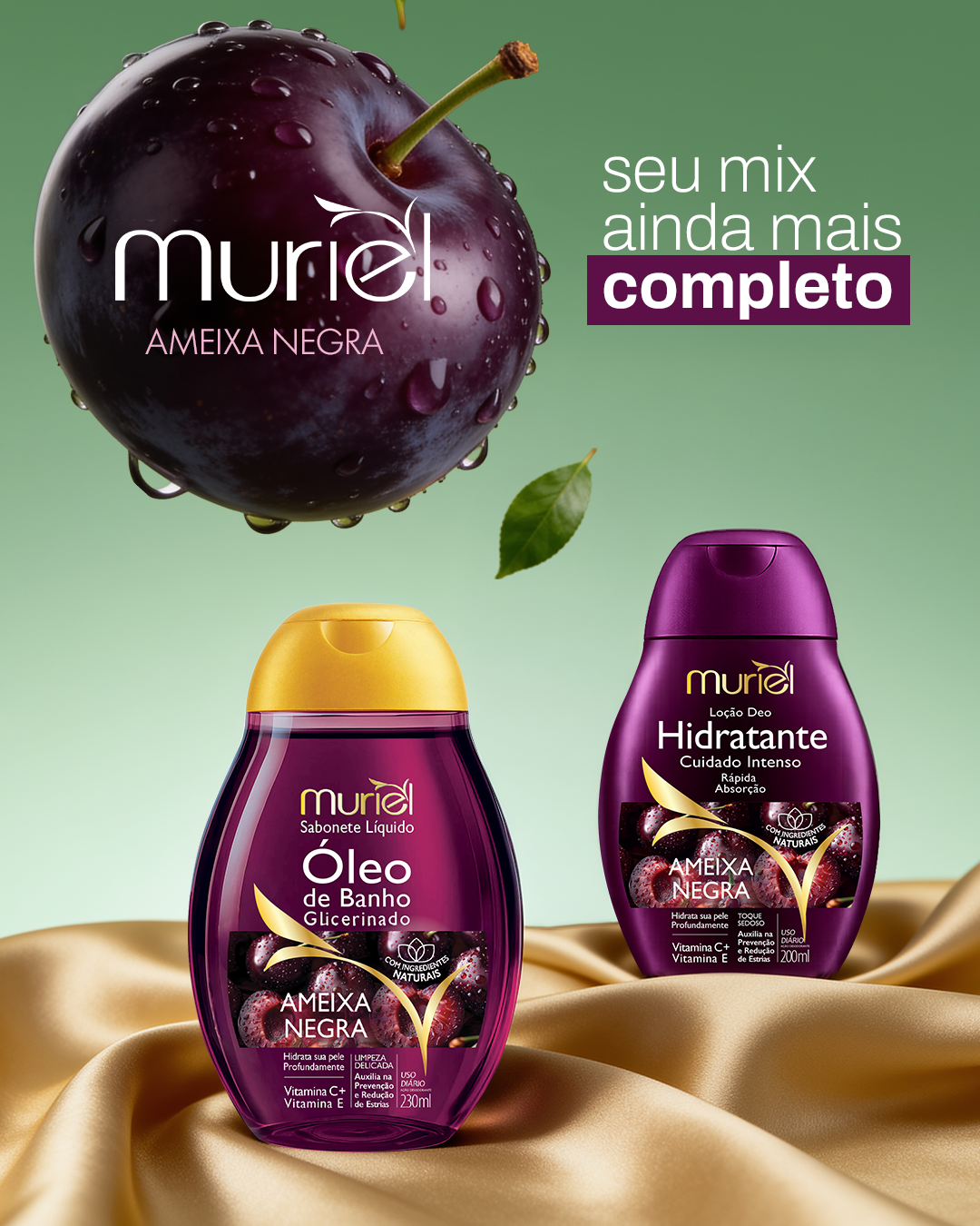 muriel MIDIA KIT Ameixa Negra